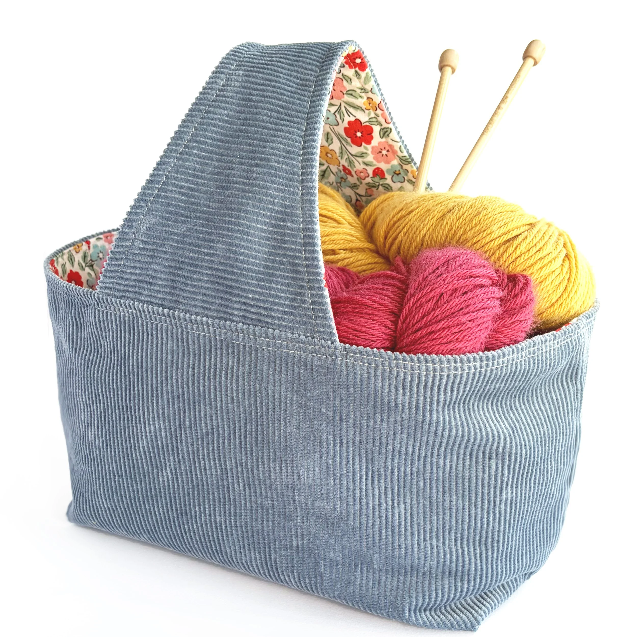 Mini Fabric Basket PDF Sewing Pattern — michellepatterns.com